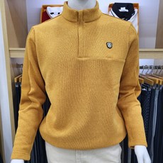 루이까스텔 남성 소재 하이브리드 반집업 티셔츠3MRTS001Y_OD