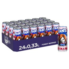 환타 제로 와일드베리 330ml 24캔 Fanta Waldbeere ohne Zucker Halloween-Edition