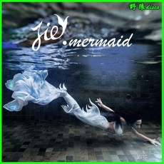 潘高潔jie 美人魚尾巴 爆款游泳女衣 海洋館攝影潛水旅遊服裝 超僊鯨歌高清尾巴潛水裝備, 藍色11號 （不支持退換貨）,M