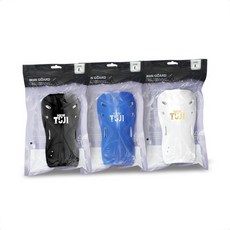 풋살 축구 신가드 가볍고 튼튼한 정강이 보호대 S~L, 블랙L