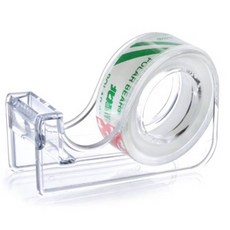 北極熊 迷你小膠帶台 透明膠帶 小蝸牛膠帶台 學生膠帶 隨身 便利膠帶, 1個