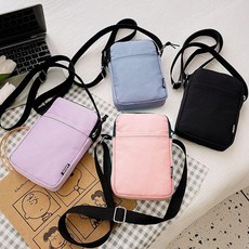 파스텔 심플 크로스백 미니 크로스 가방 여행 보조가방