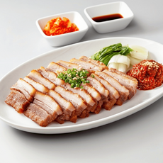 삼형제고기 훈제 삼겹살 바베큐 보쌈 참나무 훈연, 2개, 220g