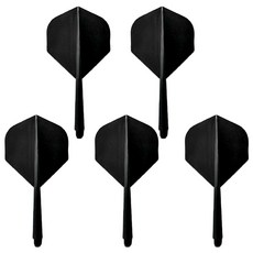 던지기 라인이 있는 다트 카펫 체크 아웃 바닥 매트 포인트 및 게임용 보호대, Black 5 PCS Dart