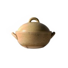 精緻陶土燉鍋 附蓋保溫鍋 單人小家庭適用, 1個, 黃色18cm