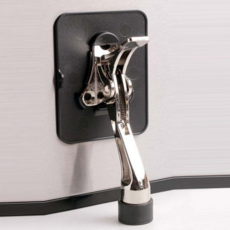 도어 스토퍼 원터치 발걸이 붙이는 현관문 고정 말발굽 문걸이 충격 방문 용품 안전 신발 방지 닫힘 신고