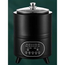 요거트 제조기 메이커 그릭 낫토 기계 유산균 발효기, 8L - 블랙