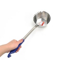 식당 업소용 대형 스텐 톱니 국자 대 800cc, 본상품, 1개