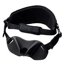 SHIMANO 釣魚戰鬥護擋BE-200V 含護腰 - 現貨黑色/藍色, 1個, 黑色, 黑色