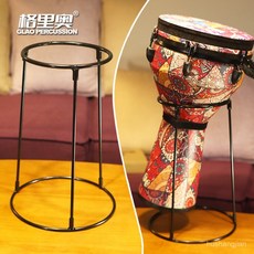 홀더 젬베 잼베 받침 공연 스탠드 거치대, B 스탠딩 스탠드(목북), 1개