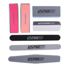 shangren 7 조각 DIY 공예 모델 샌딩 스틱 바 블록 폴리 셔 도구 키트, 설명, 설명, 멀티 컬러, 1개