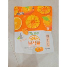 濟州 寶石귤 柑橘果乾, 25g, 1個