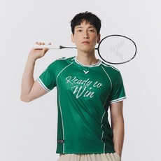 빅터 아울렛 남성 반팔 티셔츠 VT25CGW032M 배드민턴 탁구 스쿼시 스포츠웨어
