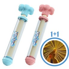 비위더스 회오리 불꽃 워터밤 분수물총 물놀이 필수템, 2개, 핑크+블루