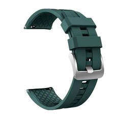 팔찌 벨트 스트랩 실리콘 스포츠 밴드, 1개, 3. 07-Dark-green