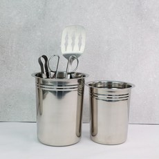 스텐 소스통 뼈통 국자통 업소용 식당 원형바트, 1호, 1개