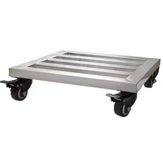 사각 화분 스테인리스 대형 이동선반 공기청정기 수조 받침대, 35x35 일반 바퀴, 1개