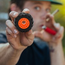 LDHL 지형 오프로드 스케이트보드 롱보드 휠(4개 세트에는 베어링 슬리브 ), 1개