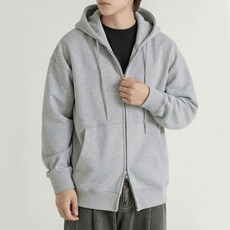 DY 쭈리 무지 투웨이 후드 집업 오버핏 남녀공용