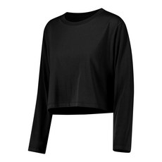 ANDAR 長袖短版上衣 短版 長袖運動上衣 運動 健身 瑜珈 皮拉提斯 慢跑 長袖上衣 短版上衣