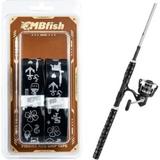 오버그립 테니스 라켓 그립 교체 땀 흡수 2팩 슈퍼 밸류 세트와 PU 길이 연장 테이프 논슬립 배드민턴 골프 폴 및 낚싯대의, Pirate Silver