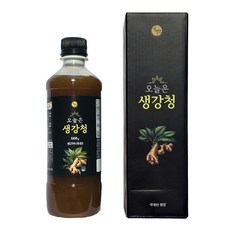오늘은 생강청 생강차 생강진액, 3개, 1개입, 600g