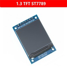 TFT 디스플레이 풀 IC 인치 아두이노용 1.8 2.0 드라이브 HD 2.8 65K 1.77 2.4 80X160 SPI 1.44 모듈 1.3 컬러 7P LCD, 1.3 TFT