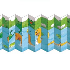 5인용 아가모 그래프 바라보는 각도에 따라 달라보이는 그림 초등과학, 5, 세트