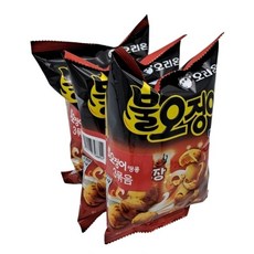 오리온 불오징어땅콩 매콤달콤 고추장 신제품, 3개, 85g