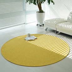 Ccadria 素色圓形防水地毯