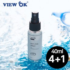뷰오케이 물안경 김서림 방지 안티포그액, 40ml, 5개