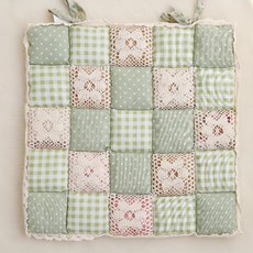 퀼팅플라워 사각 방석