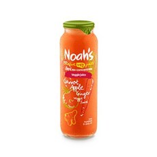 [노아주스] 당근 사과 생강 플러스 배지주스, 260ml, 3개