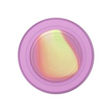 PopSockets 휴대폰 그립 확장 킥스탠드 접착 그립 귀여운 PopSockets - 에나멜 Be Happy, MagSafe, Aurange