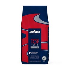 Lavazza Top Class Filtro 원두 커피 미디엄 로스트 1kg(2.2파운드) 백 100% 천연 아라비카 밀크 초콜릿 및 로스트 헤이즐넛 아로마 노트, 1kg, 1, 홀빈(분쇄안함)
