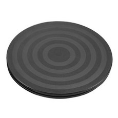 360도 자동 회전 촬영용 자동 테이블 셀프 촬영 제품, (블랙 손잡이) 직경20cm 내하중 25KG, 1개