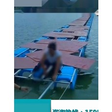 안전 조립식 폰툰 부교 수상 낚시터 고부력 좌대, 14. 304 스테인리스 클램프 1개