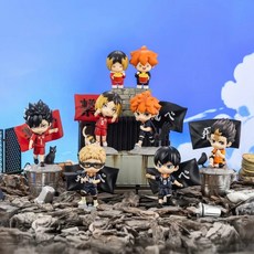 排球少年Q版公仔模型，精緻可愛，多款角色可選，收藏擺設皆宜, 1個