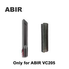 ABIR VC205와 호환되는 교체 부품 번들: 틈새 노즐 바닥 브러시의 진공 호스
