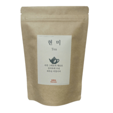 국산 원물 현미차 PLA삼각티백 60티백 130티백 선물용 가능 | 하루순, 1개, 10개입, 1g