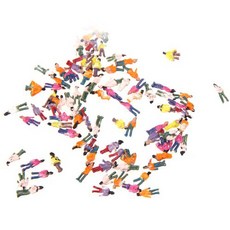 모델 사람들 피규어, 4시 20분, 여러 가지 빛깔의, 1개