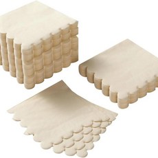 칵테일 냅킨 디저트 저녁 식사 결혼식 생일 파티 기념일 리셉션 일회용, 1개, 1개, 2. beige