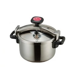 不鏽鋼壓力鍋，安全節能快速燉煮煲湯滷肉，保留食材原味營養, Stainless Steel, 1個, 6000ml