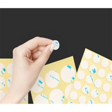 제임스마켓 부직포 원형 양면테이프 양면스티커, 26mm