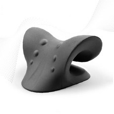 경추 곡선 지지 목 스트레칭 베개 거북목 교정 자세 개선 목 통증 경추 관리, 1개