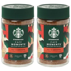 스타벅스 카페 모멘트 스무스 인스턴트 블랙 원두 커피, 65g, 1개입, 2개