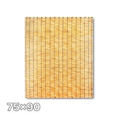 75x90 고급 갈대발 ( 베란다 울타리 펜스 먼지차단 햇빛 가림막 여름 통풍 나무발 정원 홈포차 주점 인테리어 소품 )