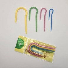 오꼬머 U자형 뜨개질 꽈배기 바늘, 1세트