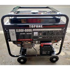TOPONE LL8GF-8000 8kW 15HP 電啟動汽油引擎發電機 露營適用, 1個
