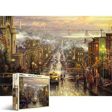 풍경화퍼즐 직소퍼즐 - 500조각 샌프란시스코 (PL612), 1개